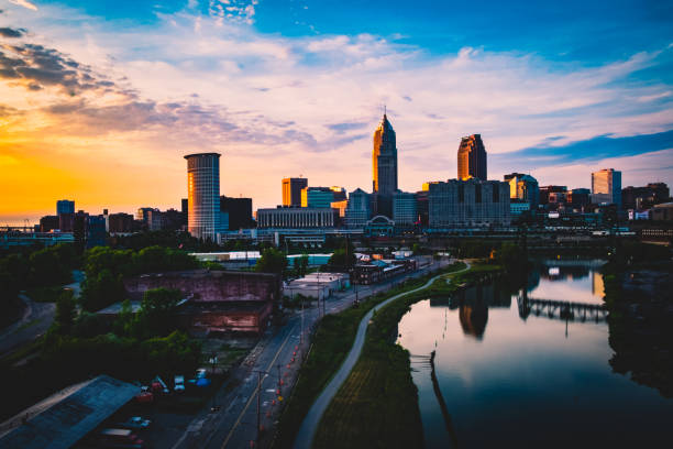 istock Cityscape in Cleveland, Ohio 1085614058