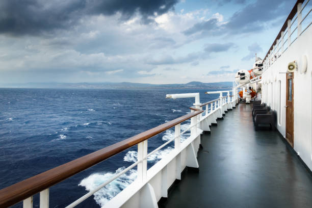 istock Deck of ship 1085623000