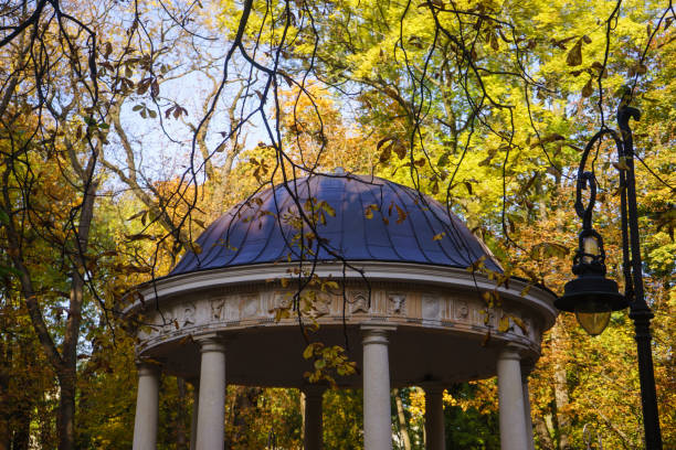 istock Rotunda Arbor in the park of Ivan Franko 1085627510