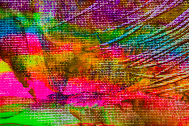 istock Abstract art colourful background. Hand-painted background.  - Image 1085627514