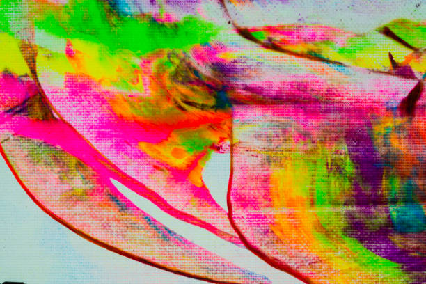 istock Abstract art colourful background. Hand-painted background.  - Image 1085627762