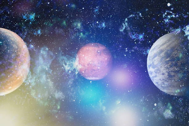 istock Cosmic galaxy background with nebula, stardust and bright shining stars. Elements of this image furnished by NASA. 1085631256