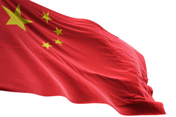 istock China flag close-up waving isolated white background 1085631564