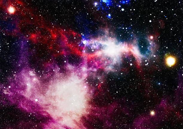 istock Colorful deep space. Universe concept background. Elements of this image furnished by NASA 1085631962
