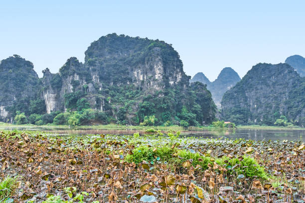 istock Mountains view in Ninh Binh, Vietnam 1085654720