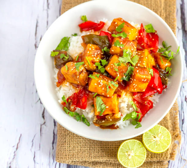 istock Chinese Style Sweet n Sour Tofu 1085656554