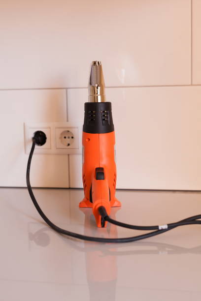 istock Apartment-repair. Electric drier, close up 1085659194