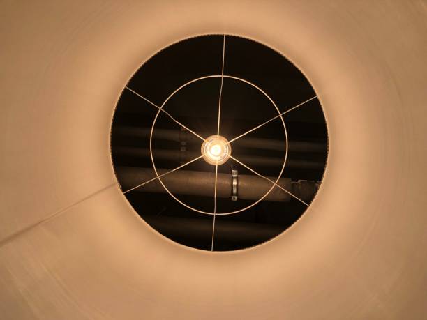 istock Round lamp picture from above 1085659794