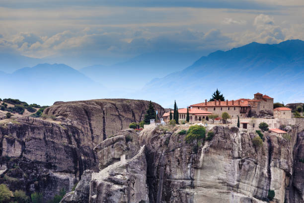 istock Monastery of the Holy Trinity i in Meteora, Greece 1085662846