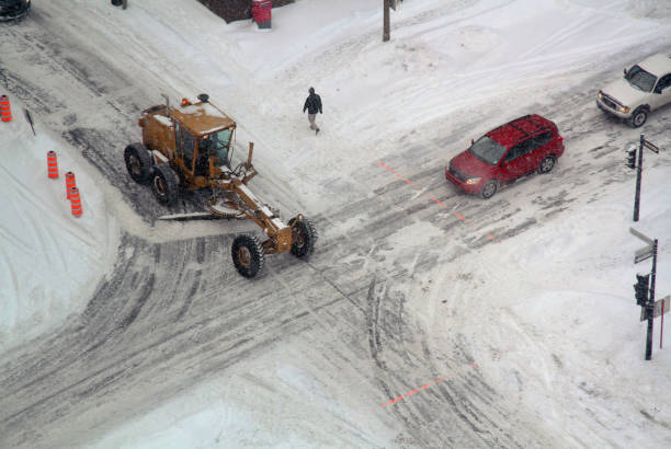 istock Snow removing in Canadian city 1085663816