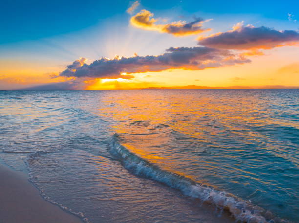 istock Philippines,  tropical sea background sunset 1085717456