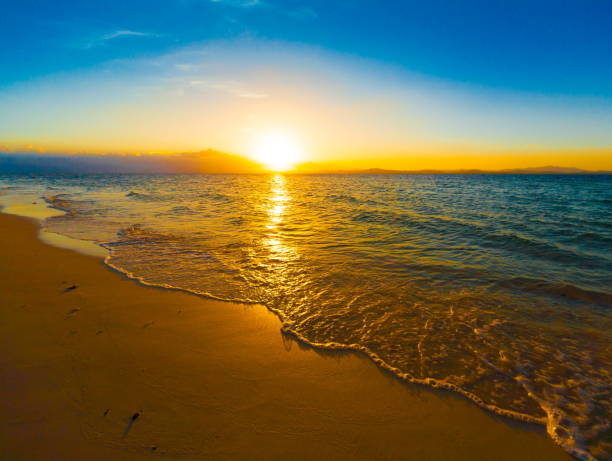 istock Philippines,  tropical sea background sunset 1085717532