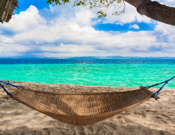 istock Philippines,  tropical sea hammock 1085718136