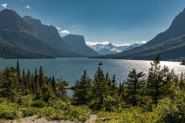 istock St Mary Lake in Glacier National Park 1085719954