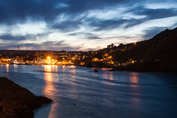 istock Panorama of St. John's at night 1085723936
