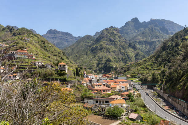 istock View the pass Boca da Encumeada in Madeira. Portugal 1085735726