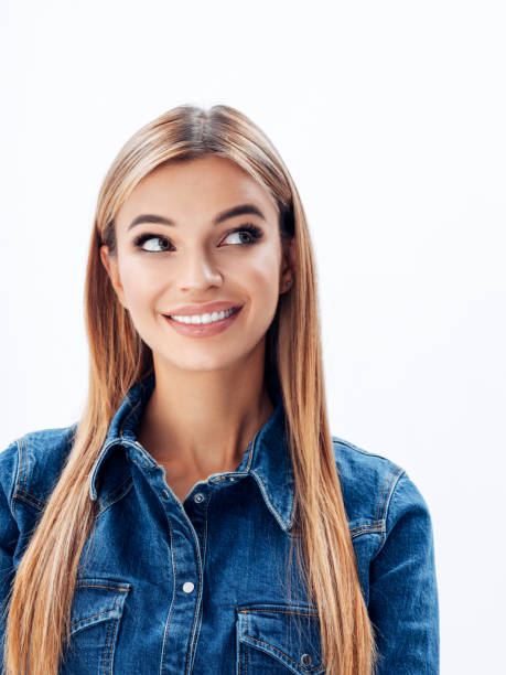istock Delightful girl with a charming smile 1085748900