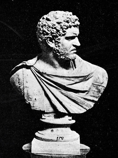 istock Ancient rome, bust of Caracalla 1085749218