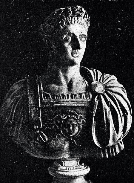 istock Ancient rome, bust of Domitian 1085749370