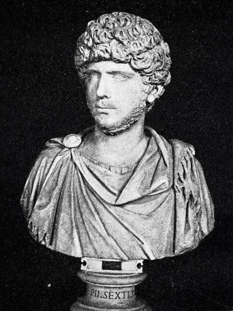 istock Ancient rome, bust of Lucius Verus 1085749498