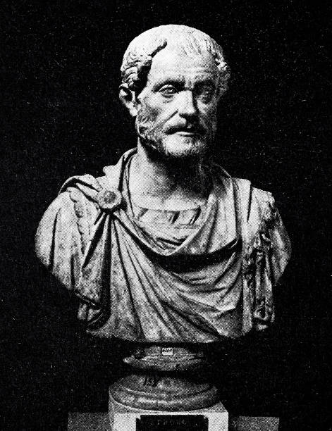 istock Ancient rome, bust of Probus 1085749620