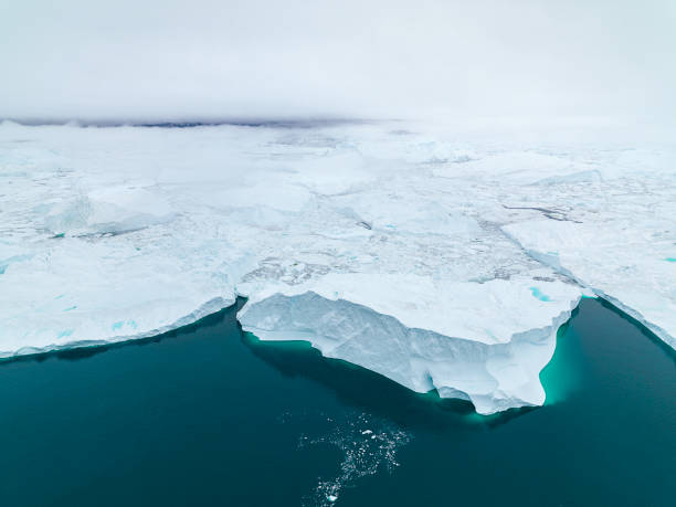 istock Massive Iceberg floating in Arctic Ocean in Greenland 1085754160