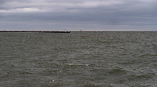 istock Lake Erie horizon cloudy 1085763434