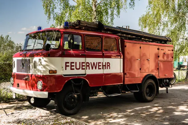 Old GDR Fire Department Retro