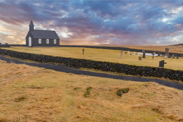 istock Budakirkja Church in Iceland 1085786816