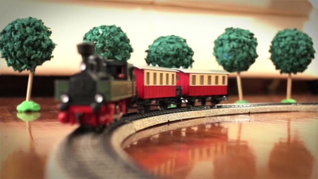 1,096 Toy Train Stock Videos and Royalty-Free Footage - iStock | Wooden toy  train, Toy train track, Christmas toy train