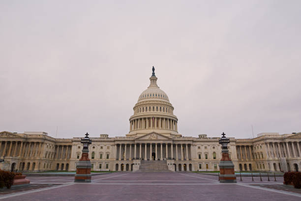 istock Capitol Hill grounds in Washington DC, USA. 1085841386