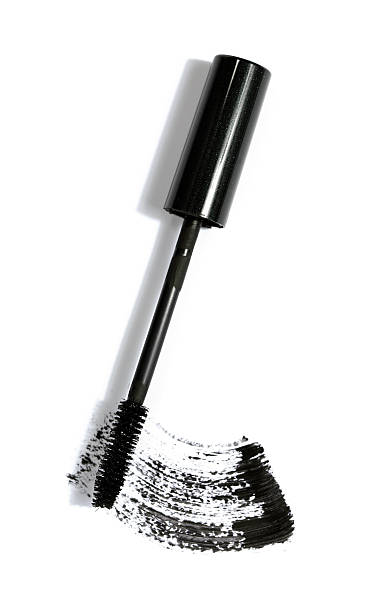istock A mascara pencil making a brush stroke on a white paper 108586209
