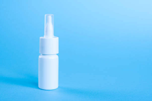istock Clean white bottle with no labels for spray 1085884500