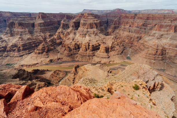 Grand Canyon West Rim - Arizona, USA stock photo