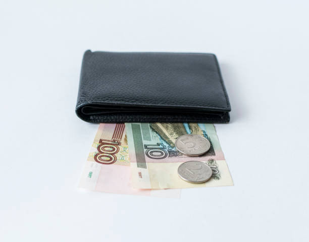 istock 117 russian rubles and black leather wallet 1085889318
