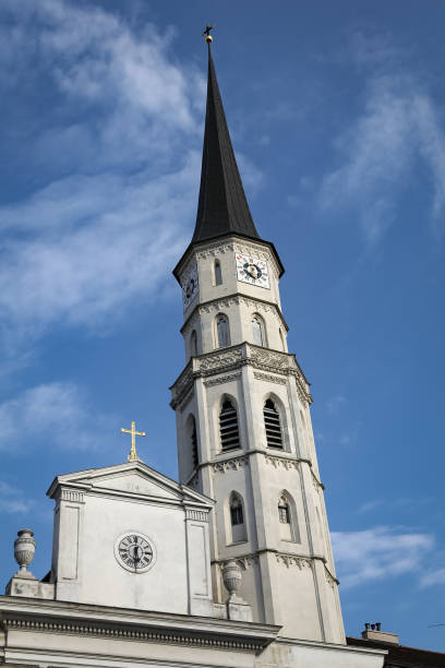 オーストリアのウィーンでセント マイケルズ教会 - st michaels church ストックフォトと画像