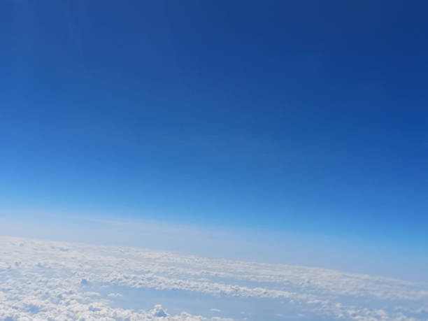 istock View of the blue sky and cloud on the airplane  from  window 1085904108
