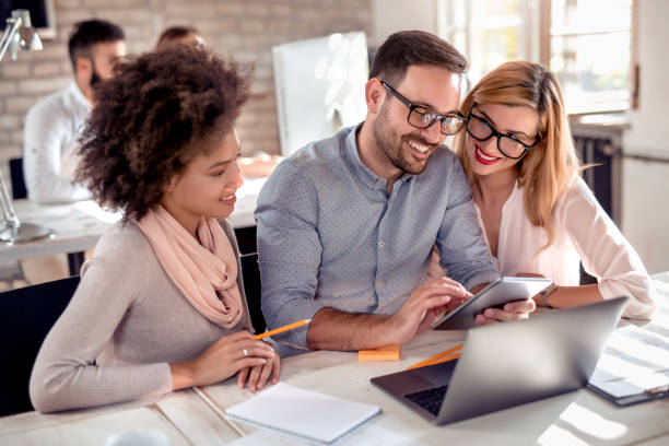 istock Business partners working together 1085905636