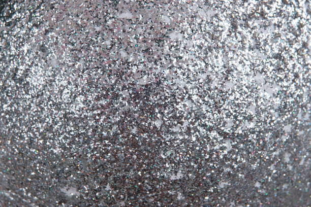 istock Christmas tree toy shiny silver ball 1085913622
