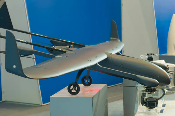 istock UAV unmanned aerial vehicle or drone with wings 1085915464