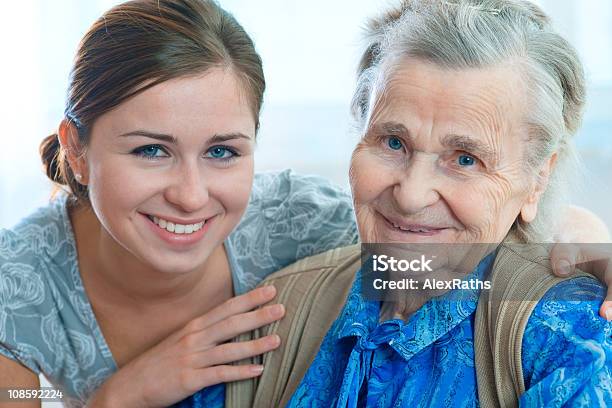 Care Stock Photo - Download Image Now - Nursing Home, 80-89 Years, A Helping Hand