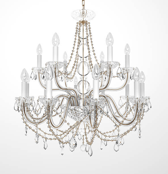 istock Luxury Glass Chandelier 108592339