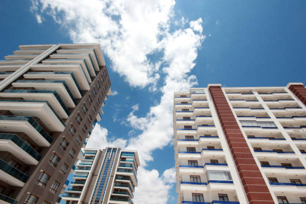 istock Modern apartment building and balcony 1085940298