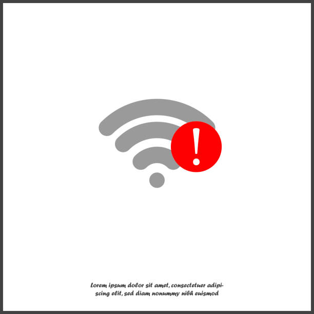 istock No WiFi vector icon on transparent  background. Wi-Fi logo illustration. Lack of internet on white isolated. 1085944770