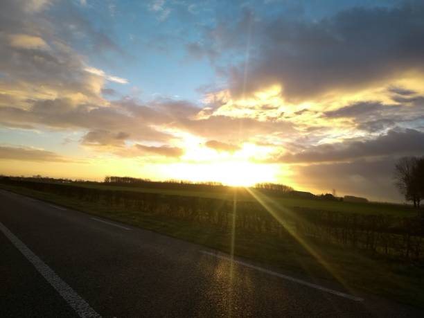 istock Heavenly Dutch sunrise / sunset 1085969600