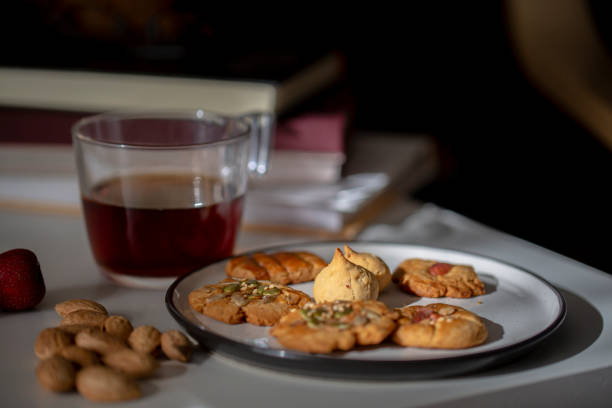 istock homemade cookies and afternoon tea 1085970352