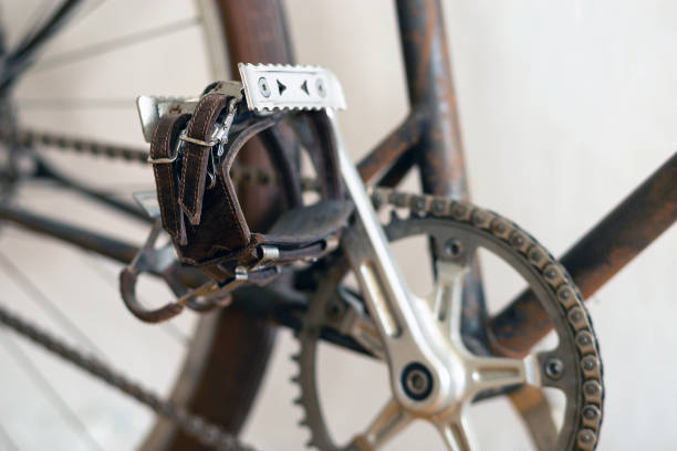 A row of bicycles