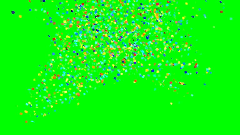 Confetti transparent