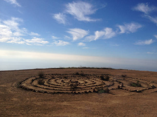 istock A labyrinth ovelooking the Pacific Ocean 1085985822