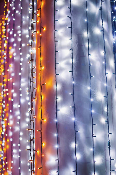 istock Full Frame Shot Of Illuminated String Lights and bokeh 1085988296